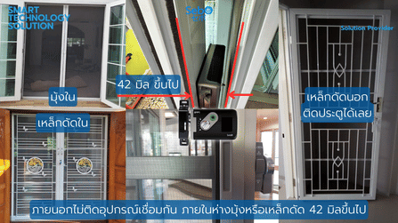 กลอนประตูสมาร์ทดิจิตอลล็อค SebO JIDOOR D9-X_5